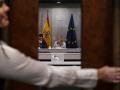 El secretario de Estado de Trabajo, Joaquín Rey y la ministra de Trabajo y Economía Social, Yolanda Díaz.