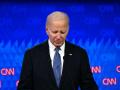 Joe Biden durante el primer debate contra Donald Trump