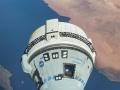 La cápsula Starliner de Boeing acoplada al puerto delantero del módulo Harmony de la EEI el pasado 13 de junio