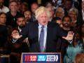 London (United Kingdom), 02/07/2024.- Former British Prime Minister Boris Johnson campaigns at a Conservative Party election campaign event in London, Britain, 02 July 2024. The UK is set to hold a general election 04 July. (Reino Unido, Londres) EFE/EPA/ANDY RAIN