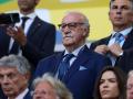 Vicente del Bosque durante el partido entre España y Albania en la Eurocopa