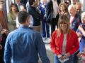 Pedro Sánchez y Begoña Gómez acuden a votar para las elecciones europeas del 9 de junio