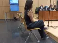 Cristina Seguí durante el juicio