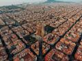 Vista aérea de Barcelona
