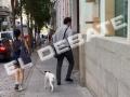 El hermano de Pedro Sánchez entrando a la Diputación de Badajoz