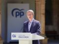 El presidente del Partido Popular, Alberto Núñez Feijóo