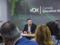 Santiago Abascal preside la reunión del Comité Ejecutivo Nacional de Vox