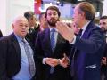 A la izquierda, el consejero de Cultura, Turismo y Deporte de Castilla y León, Gonzalo Santonja Gómez