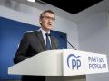 El presidente del Partido Popular, Alberto Núñez Feijóo