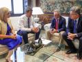 El presidente de la Comunidad Valenciana, Carlos Mazón, junto a los nuevos consejeros autonómicos
