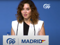 La presidenta de la Comunidad de Madrid, Isabel Díaz Ayuso