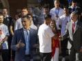 Los encuentros de la selección con los Reyes y con Sánchez han tenido grandes diferencias