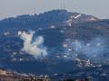 Columnas de humo tras un ataque israelí cerca de la aldea de Kfar Kila, en el sur del Líbano