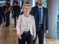 Ursula von der Leyen, en la sede del Parlamento Europeo en Estrasburgo