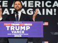 J.D. Vance en su primer discurso como compañero de fórmula de Trump