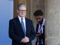 El primer ministro británico, Keir Starmer, durante la reunión de la Comunidad Política Europea, en Woodstock