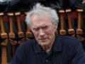 Actor and Director Clint Eastwood filming scenes for the movie 'Sully' in New York City, New York on September 29, 2015.