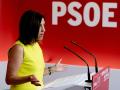 La portavoz de la Ejecutiva Federal del PSOE, Esther Peña Camarero
