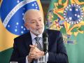 Lula da Silva ante medios internacionales en el Palacio de Alvorada en Brasilia
