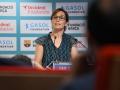 La ministra de Sanidad, Mónica García