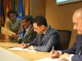 Gobierno, Junta y Ayuntamiento firmaron el acuerdo que pone en marcha este gran proyecto de desarrollo tecnológico