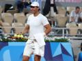 Rafa Nadal volvió a entrenar después de descansar en la jornada del jueves