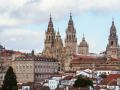 Vista de la Catedral de Santiago de Compostela