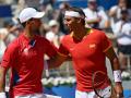 Novak Djokovic y Rafa Nadal, en los Juegos Olímpicos de París
