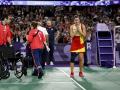 Carolina Marín se fue lesionada de la semifinal olímpica