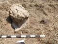 Cabeza de mármol del dios Zeus encontrada cerca del templo de Afrodita en la antigua ciudad griega de Afrodisias (Turquía)