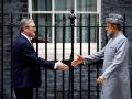 Keir Starmer se ha reunido hoy en Downing Street con Haitham bin Tarik, el sultán de Omán