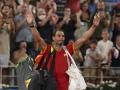 Rafa Nadal  tras perder en los cuartos de final de dobles masculinos de tenis de los Juegos Olímpicos de París 2024