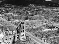 La catedral de Hiroshima sobre las ruinas de la ciudad
