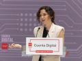 La presidenta de la Comunidad de Madrid, Isabel Díaz Ayuso