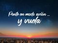 Cartel de la campaña Los Pedroches, Ponte en modo avión y vuela