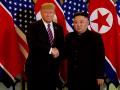 Donald Trump con Kim Jong-un