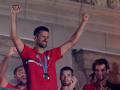Novak Djokovic fue recibido por todos los serbios en Belgrado tras ganar el oro olímpico
