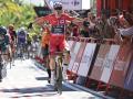 Wout Van Aert ganó la tercera etapa de la Vuelta a España