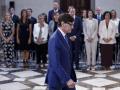 Salvador Illa, el día de la toma de posesión de sus consejeros