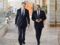 Blinken, secretario de Estados de EE.UU. reunido con Fattah El-Sisi en El-Alamein (Egipto)