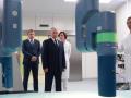 Putin en una visita el martes a una nuevo centro clínico infantil en Krasnogorsk, a las afueras de Moscú