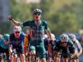 Wout van Aert celebra su segunda victoria de etapa en la Vuelta a España