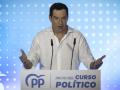 El presidente del Partido Popular de Andalucía y presidente del Gobierno andaluz, Juanma Moreno,