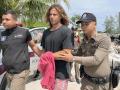 Daniel Sancho, en el momento de su detención, en agosto de 2023