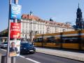 Carteles de campaña del partido de extrema derecha Alternativa para Alemania (AfD) (arriba-abajo), el Partido Socialdemócrata (SPD) y la Unión Werte