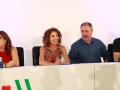 El secretario general del PSOE-A, Juan Espadas, y la vicesecretaria general del PSOE, vicepresidenta primera del Gobierno y ministra de Hacienda, María Jesús Montero, al inicio de la reunión de la Interparlamentaria. A 31 de agosto de 2024, en Sevilla (Andalucía, España). El PSOE de Andalucía ha reunido hoy sábado 31 a su interparlamentaria de inicio del curso político, en la que han intervenido el secretario general del PSOE-A, Juan Espadas, y la vicesecretaria general del PSOE, vicepresidenta primera del Gobierno y ministra de Hacienda, María Jesús Montero.
Rocío Ruz / Europa Press
31/8/2024