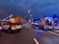 Lugar del accidente en la A-6