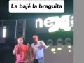 El alcalde de Vita cantando la polémica canción