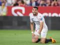 Rafa Mir, en un partido con el Sevilla