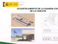 Futuro cuartel de la Guardia Civil de La Carlota